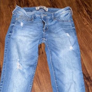 hollister super skinny jeans